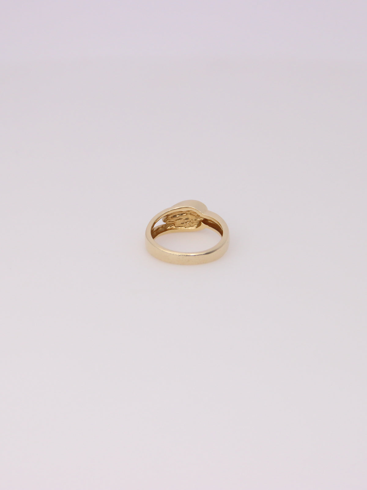14K Yellow Gold Boulder Opal Inlay Ring