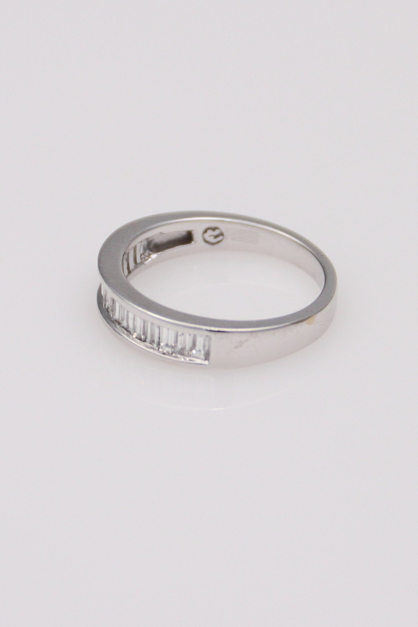 14K White Gold Effy Diamond Ring