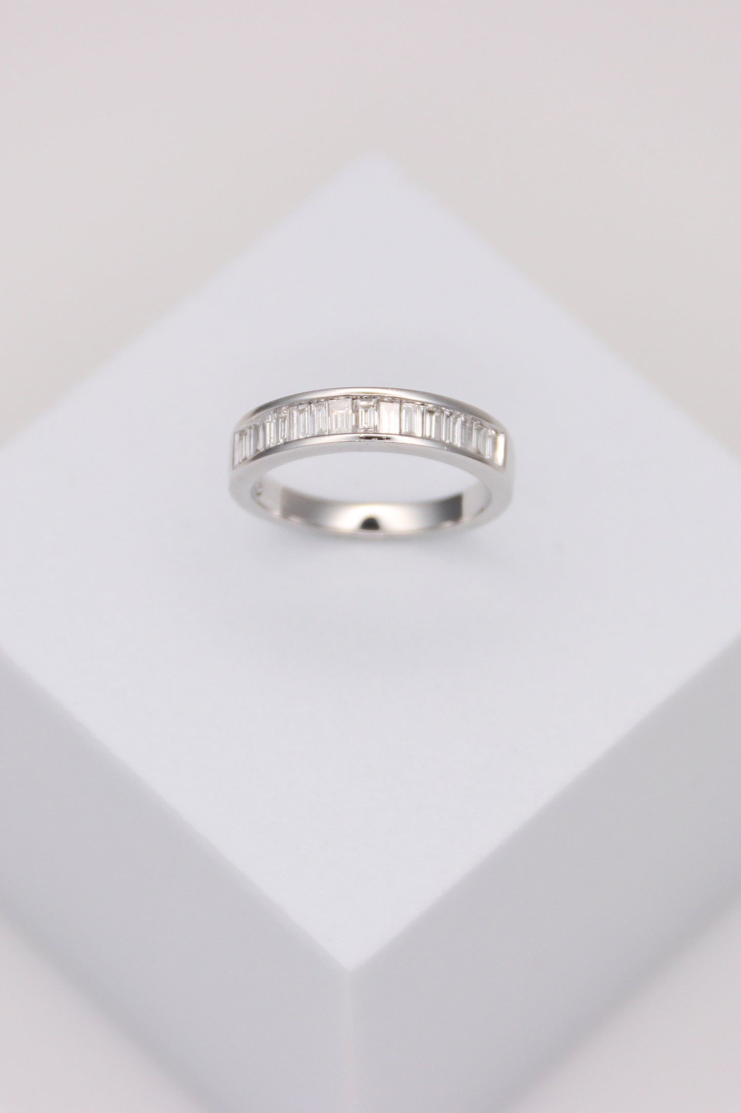 14K White Gold Effy Diamond Ring