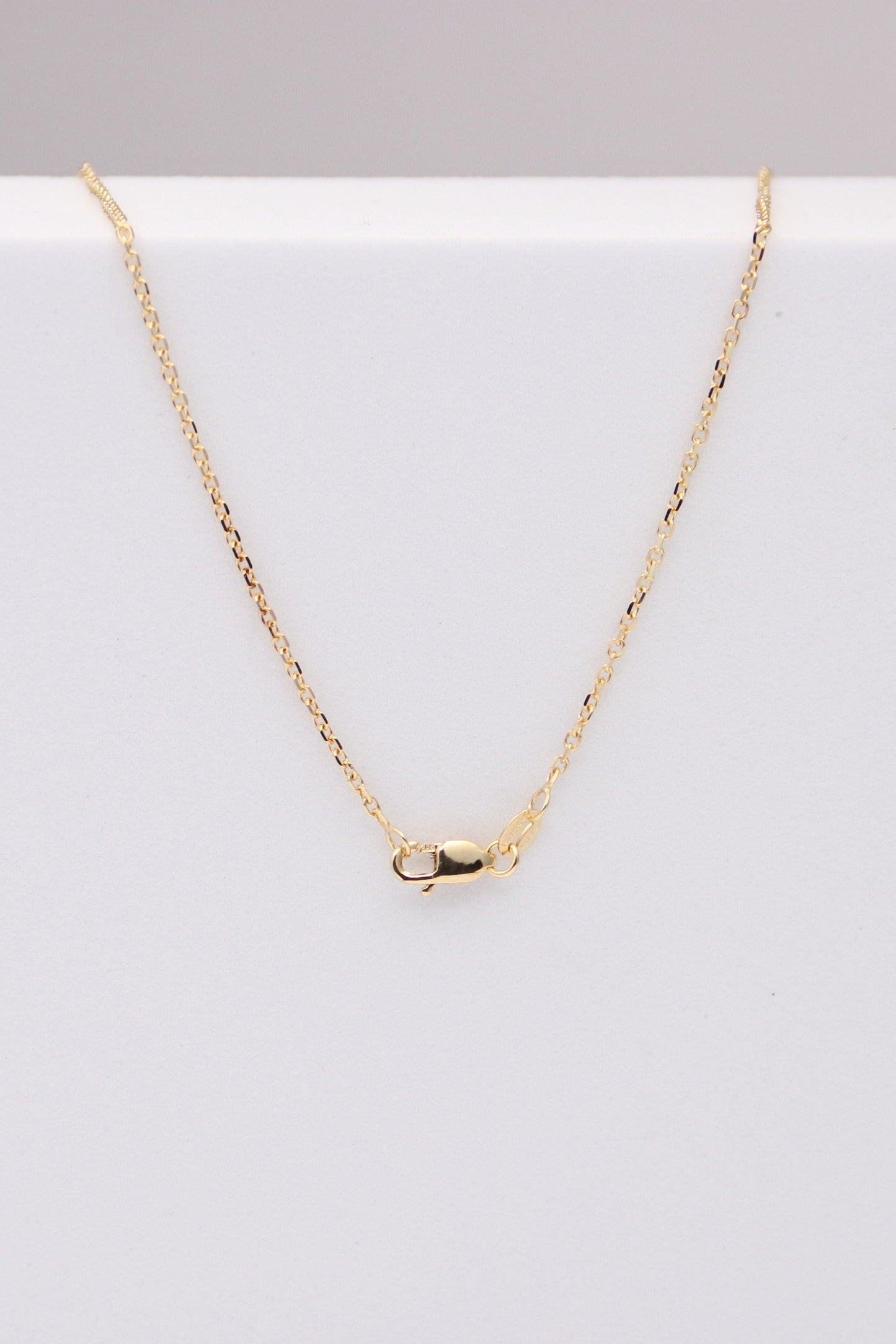 14K Yellow Gold Rolo Necklace