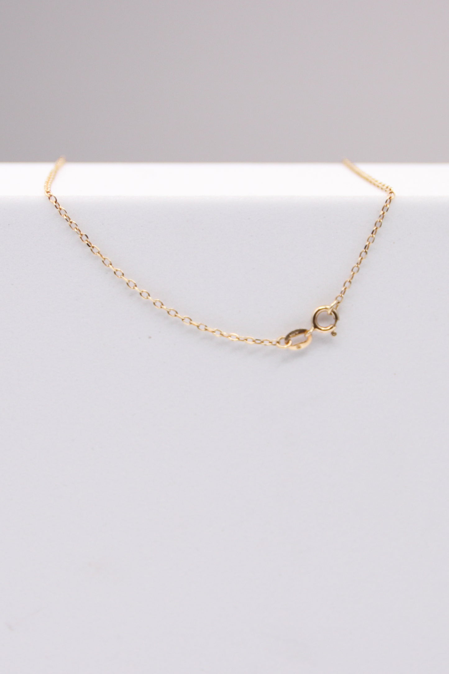 14K Yellow Gold Rolo Necklace