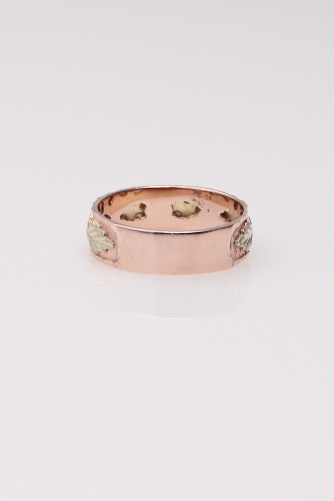 10K Two-Tone Berry Ring