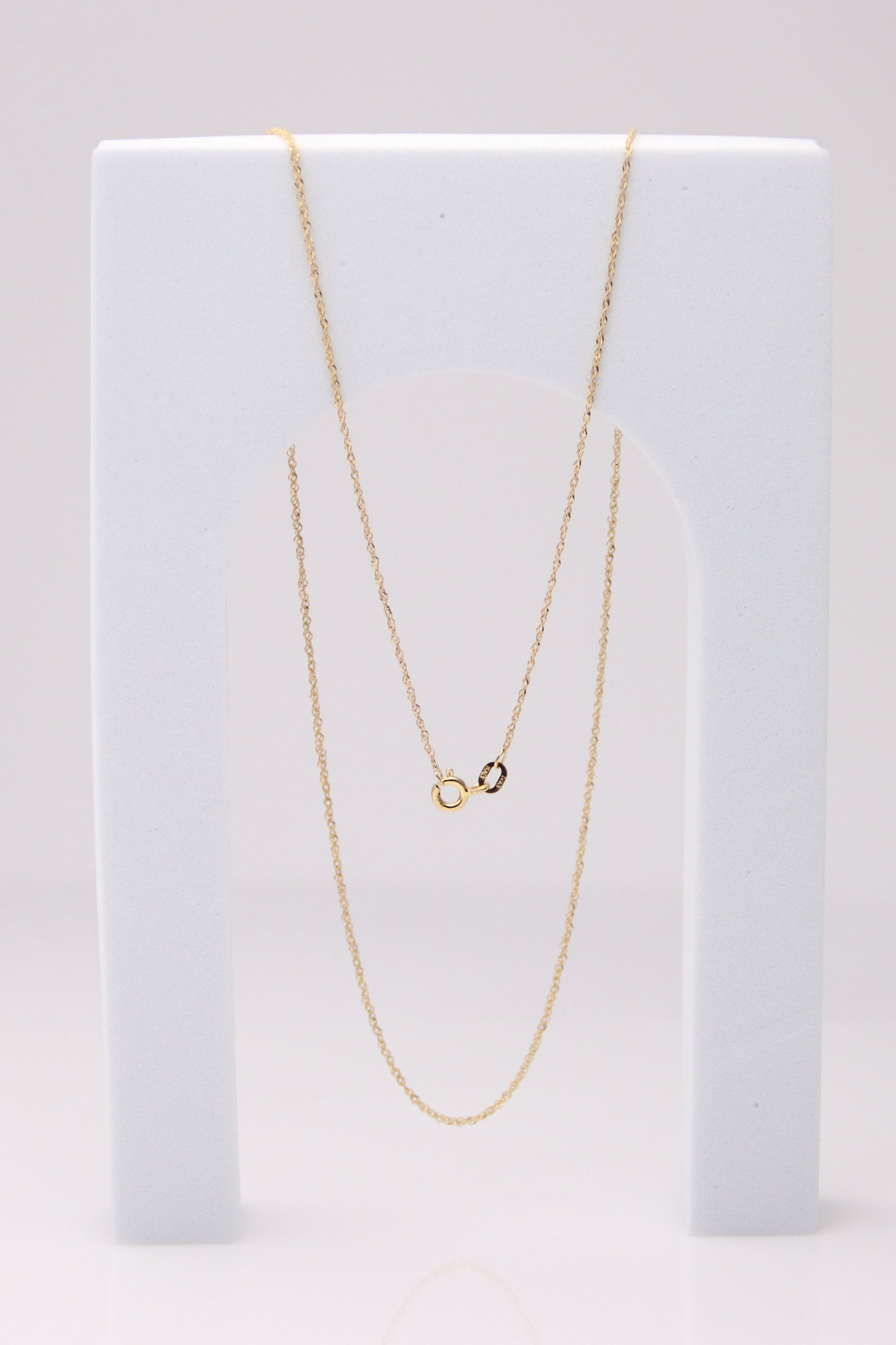 14K Singapore Necklace