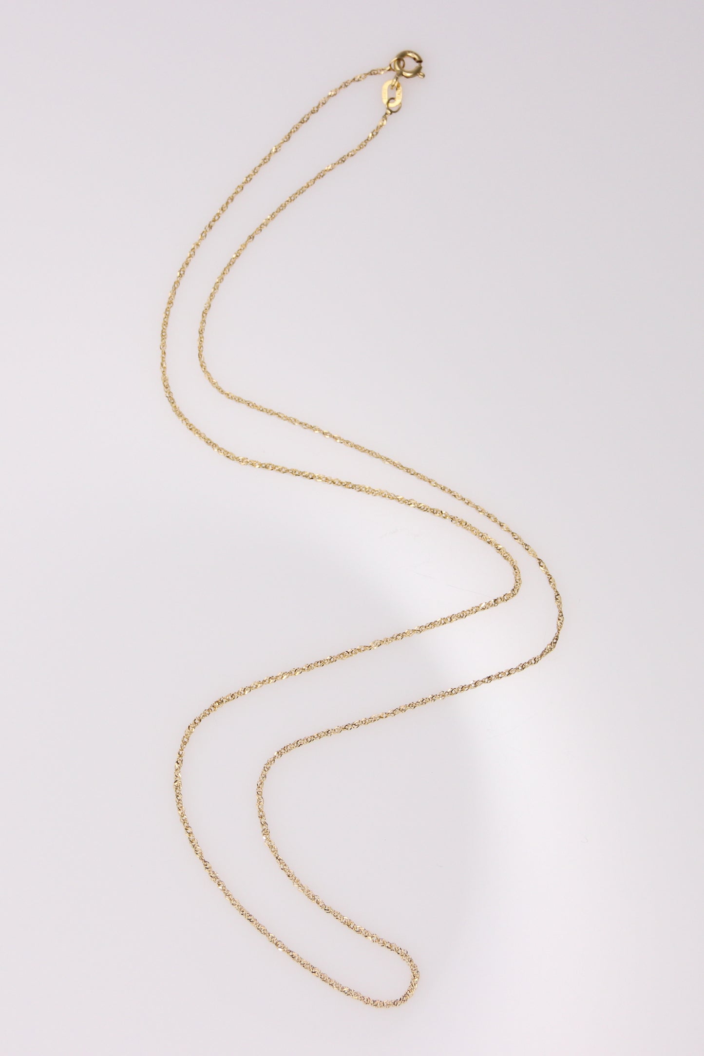 14K Singapore Necklace