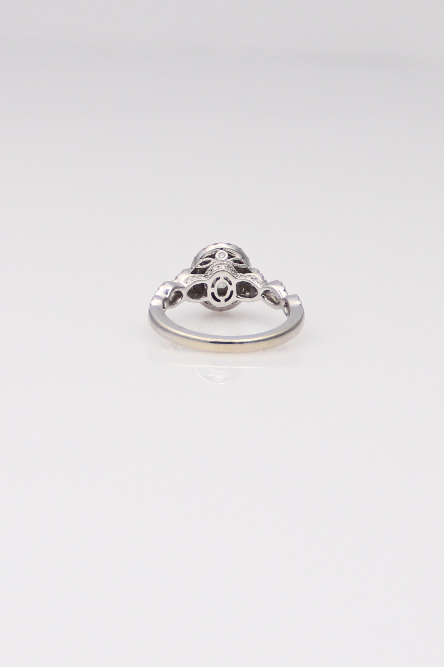 14K White Gold Neil Lane Diamond Engagement Ring