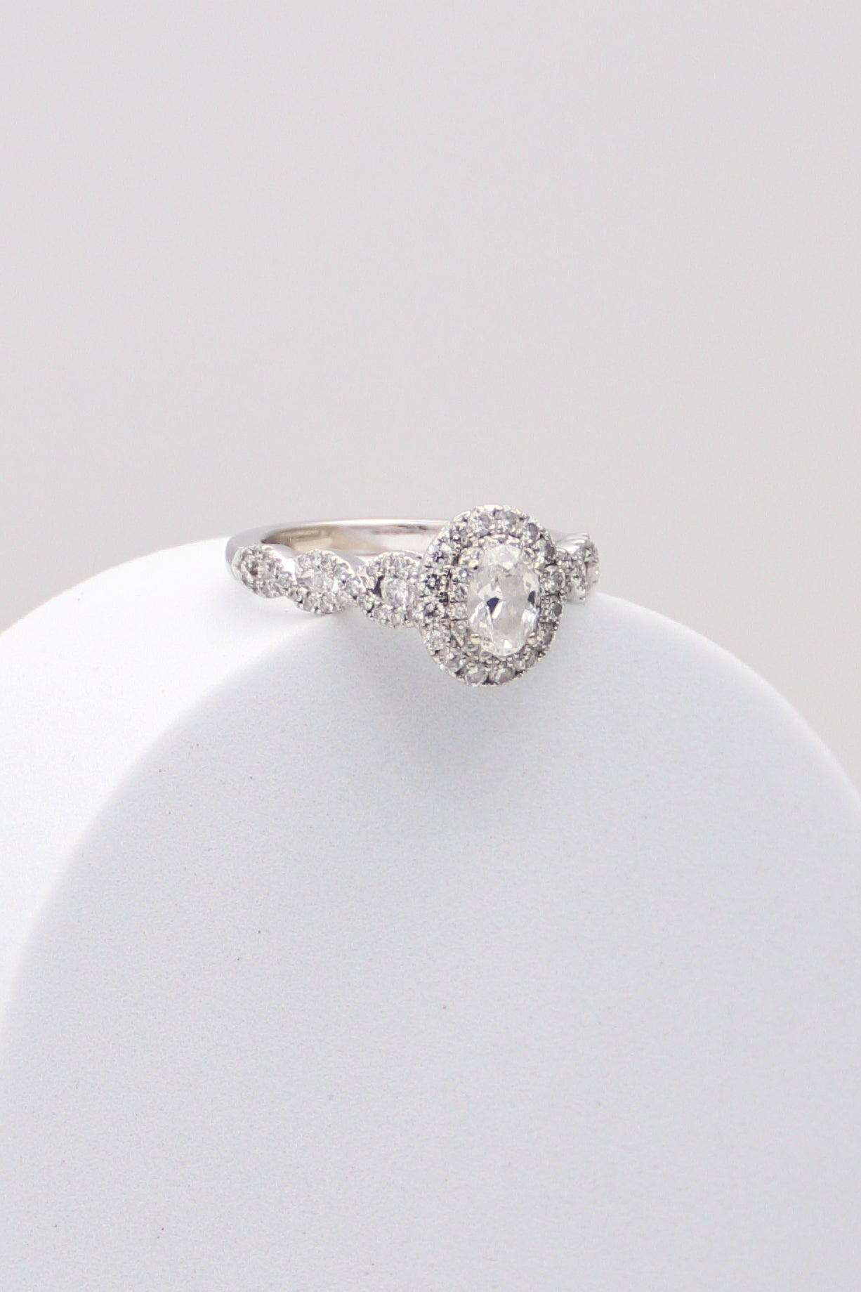 14K White Gold Neil Lane Diamond Engagement Ring