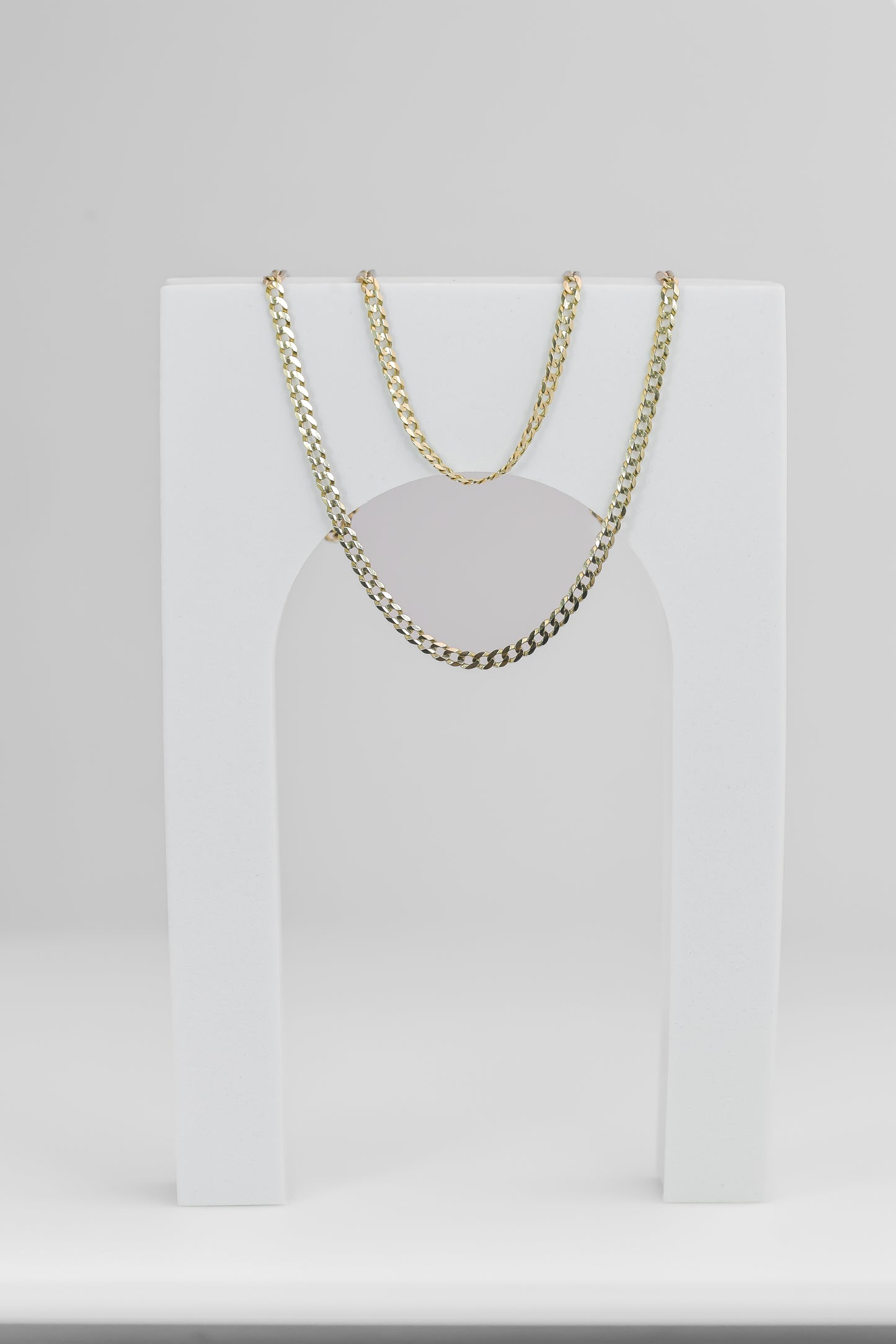 10K Yellow Gold Curb Necklace