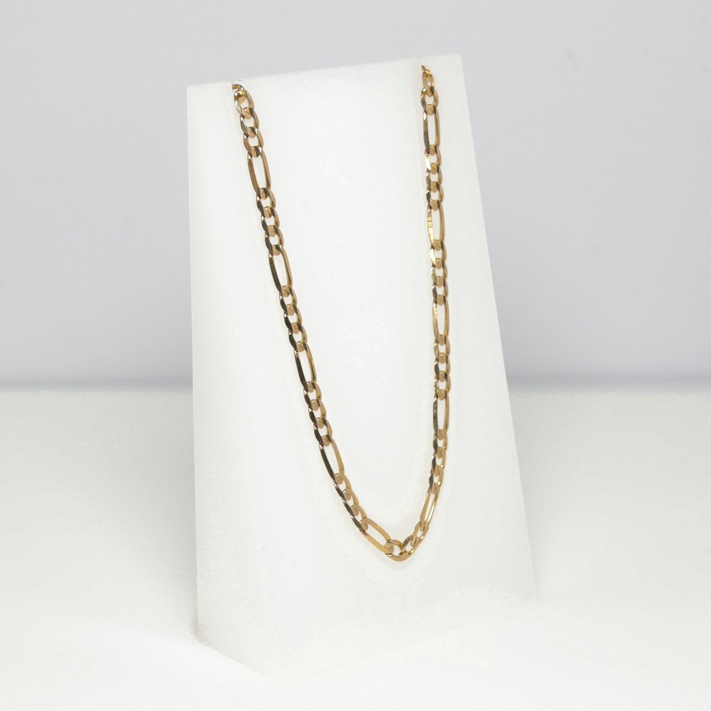 10K Yellow Gold Figaro Necklace