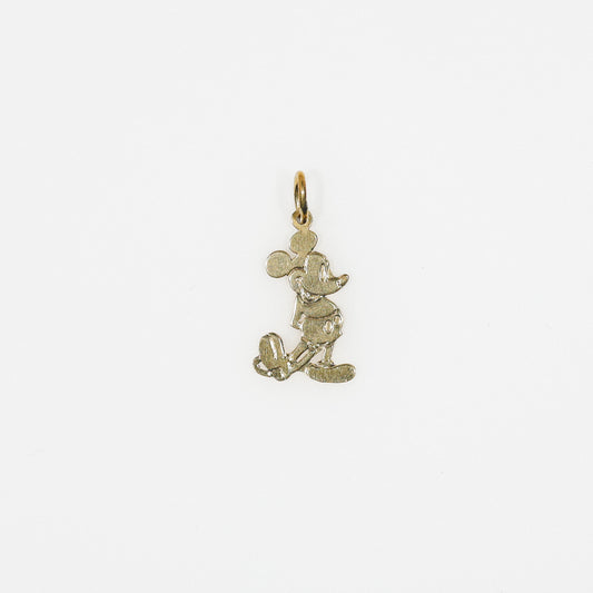 14K Yellow Gold Mickey Mouse Charm