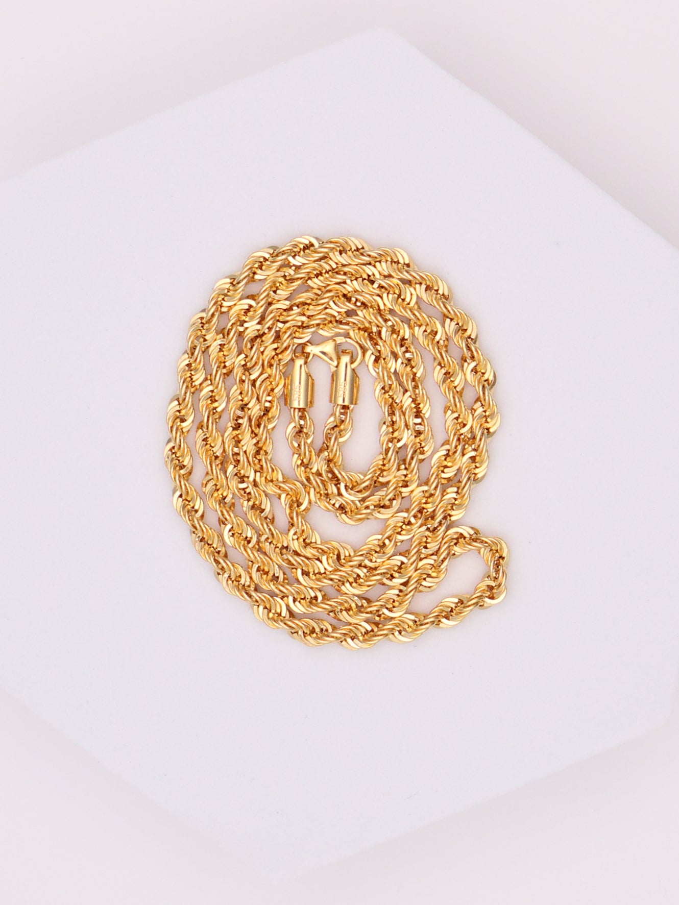 14k Gold Rope Chain 4mm