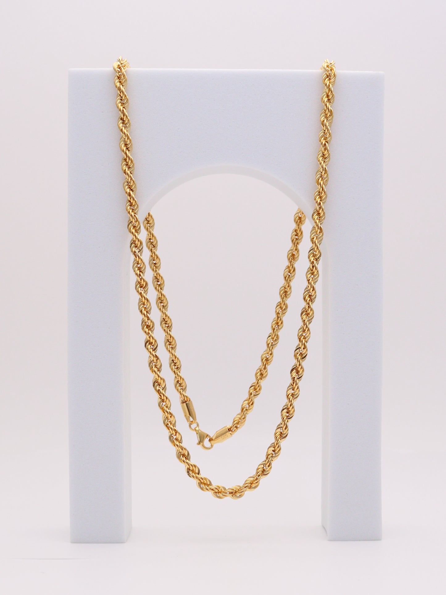 14k Gold Rope Chain 4mm