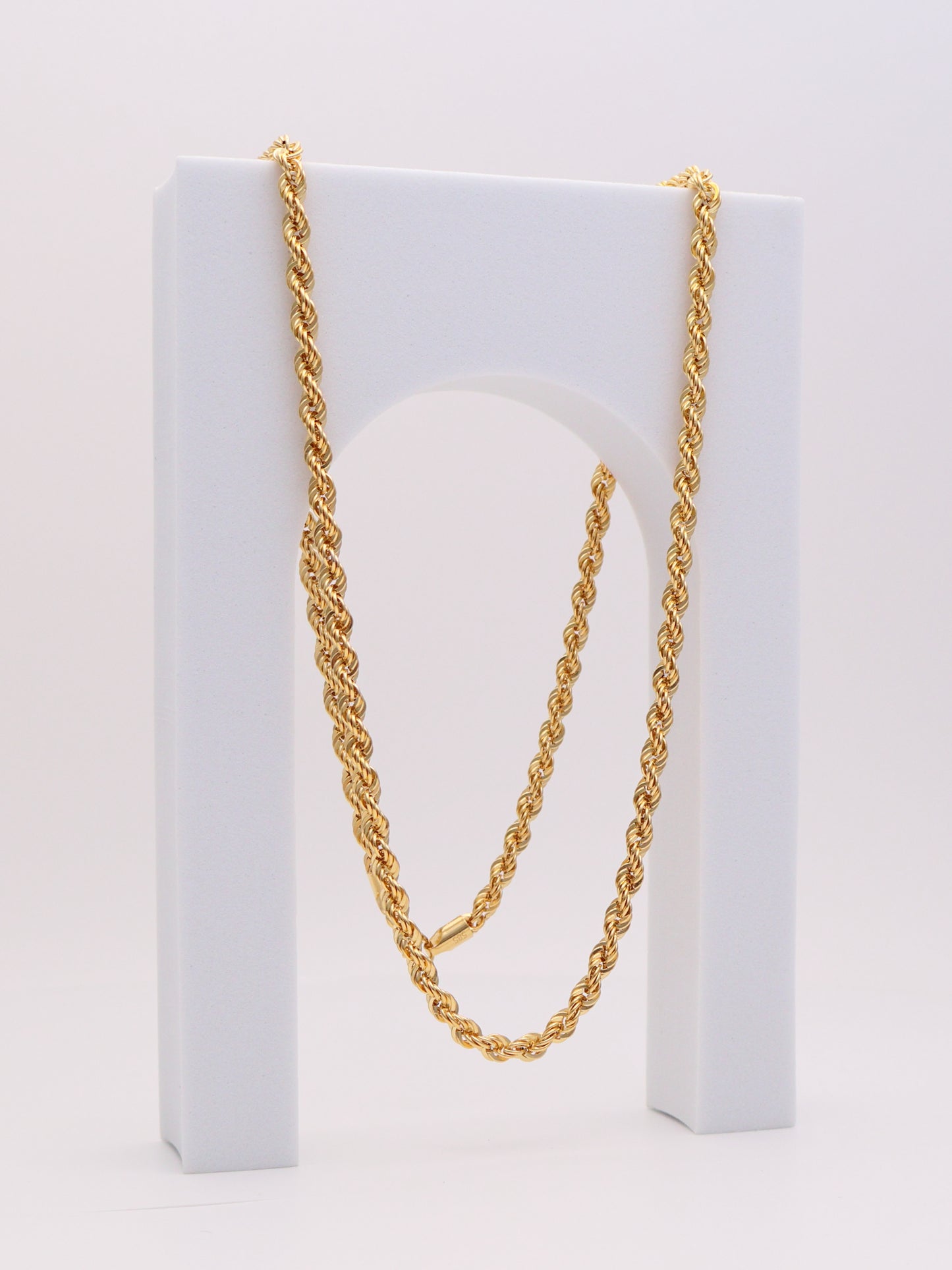 14k Gold Rope Chain 4mm