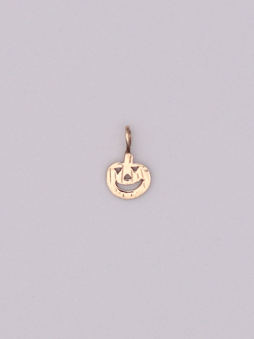 14k Jack-o-lantern Pendant