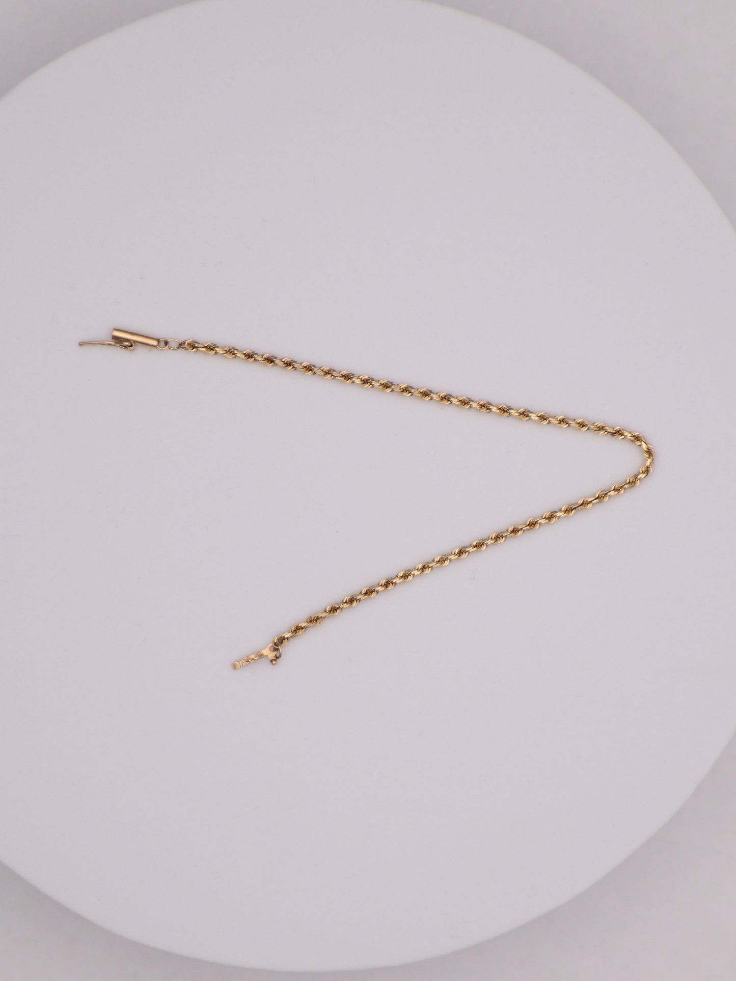 14k Rope Bracelet