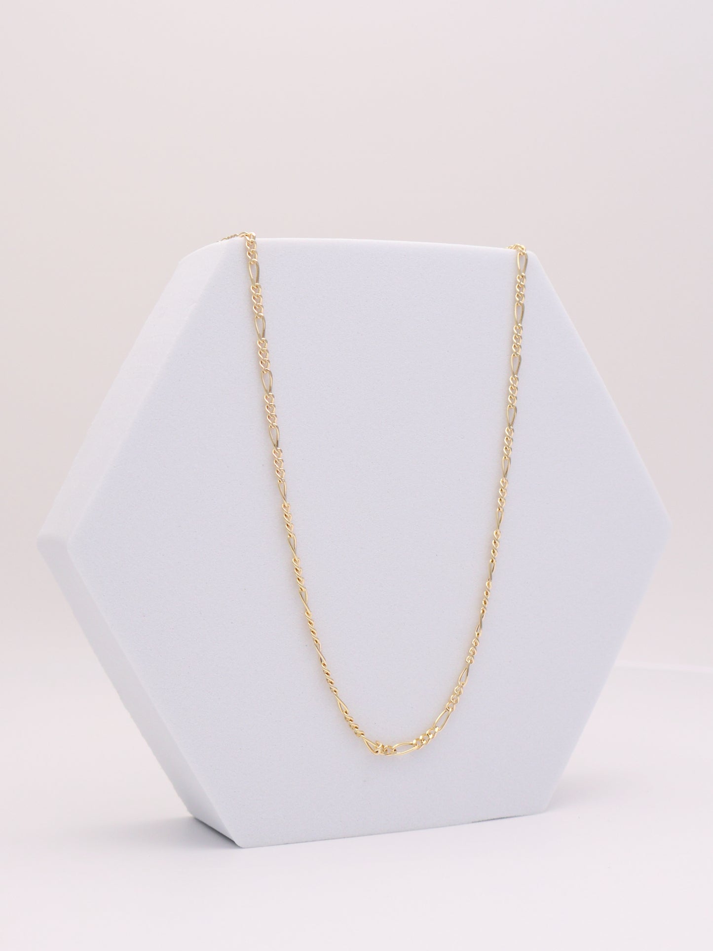 14k Gold Figaro Chain 2mm
