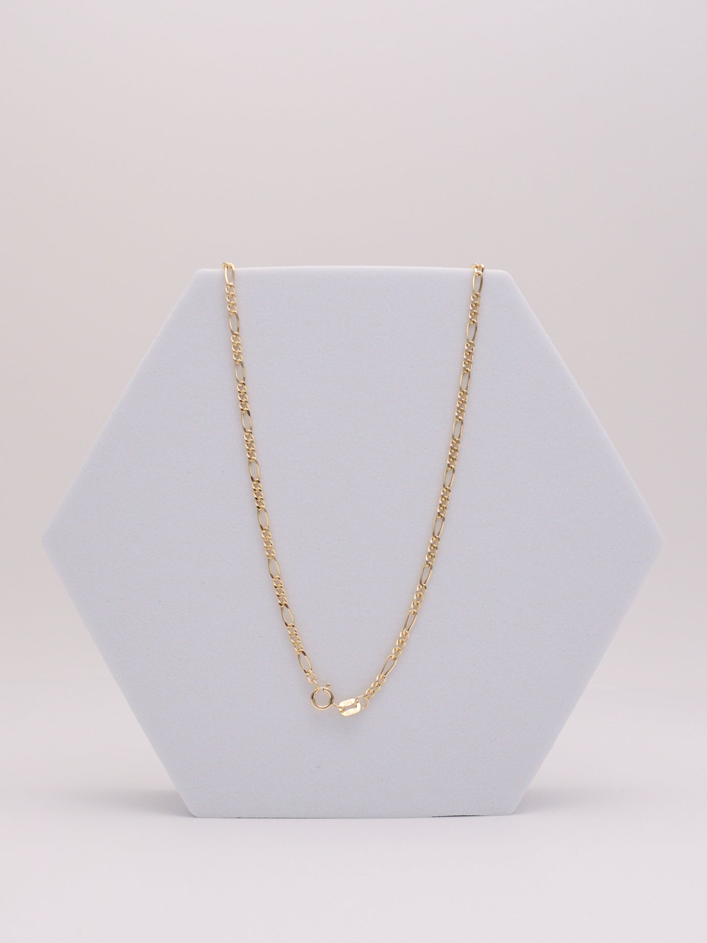14k Gold Figaro Chain 2mm