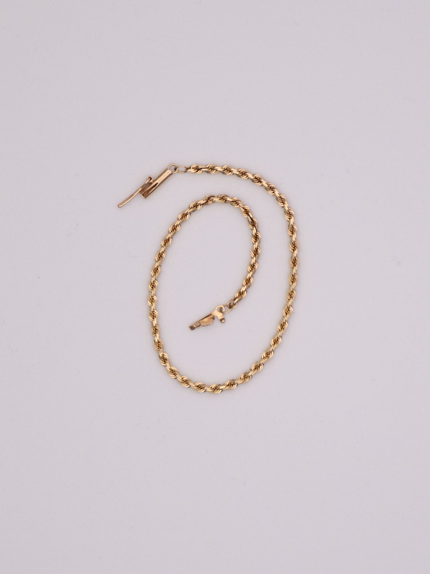 14k Rope Bracelet
