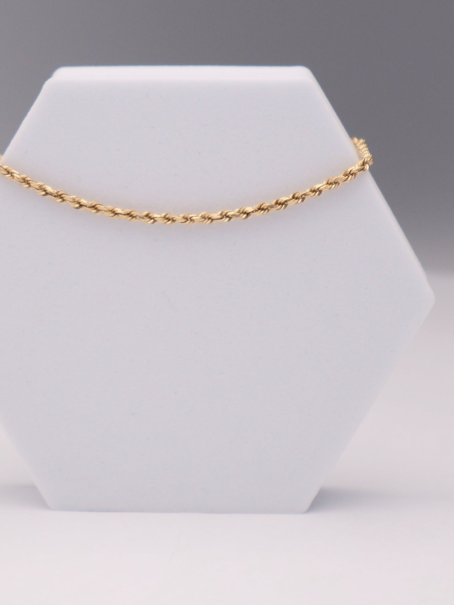 14k Rope Bracelet