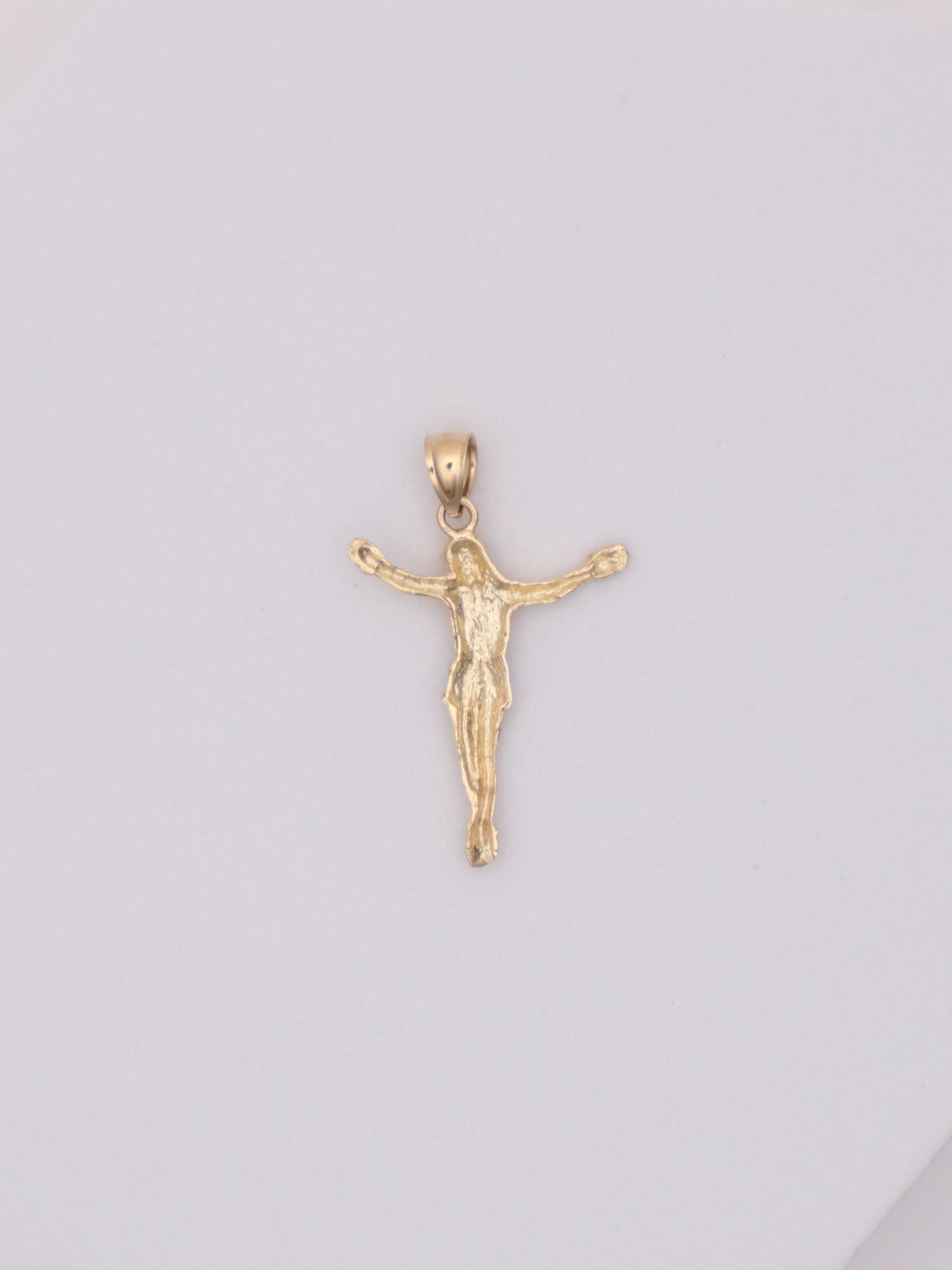 10k Gold Jesus Pendant
