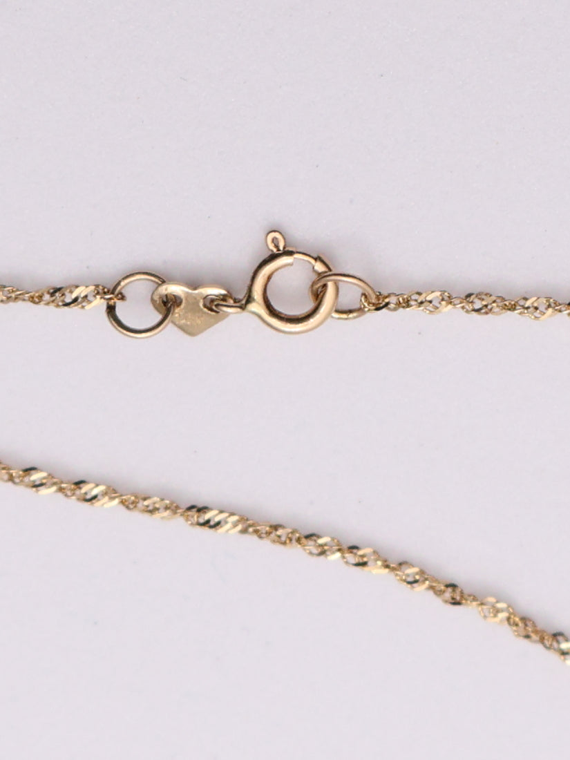 14k Singapore Chain