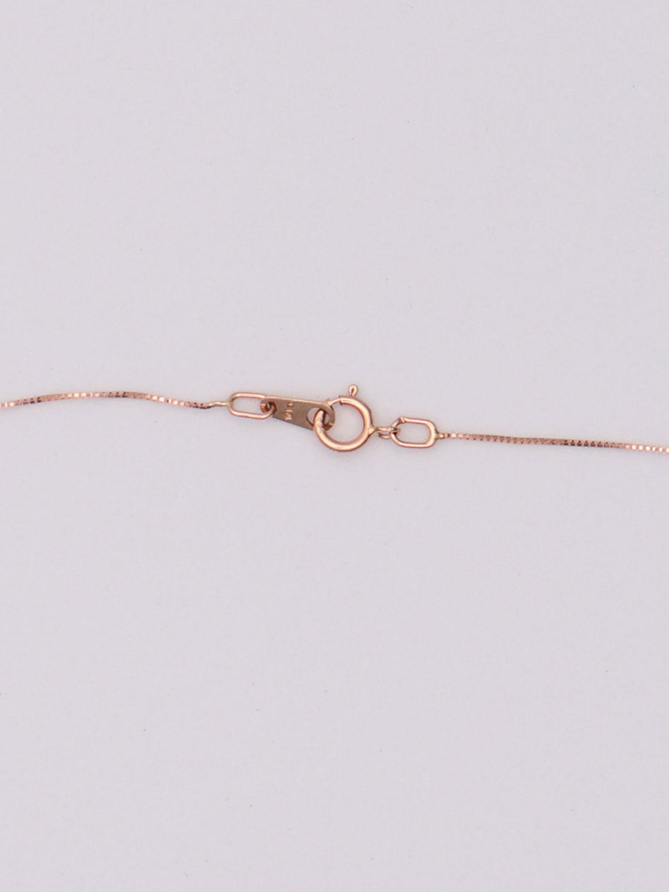 14k RG Box Chain