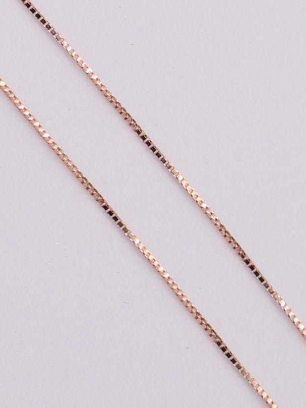 14k RG Box Chain