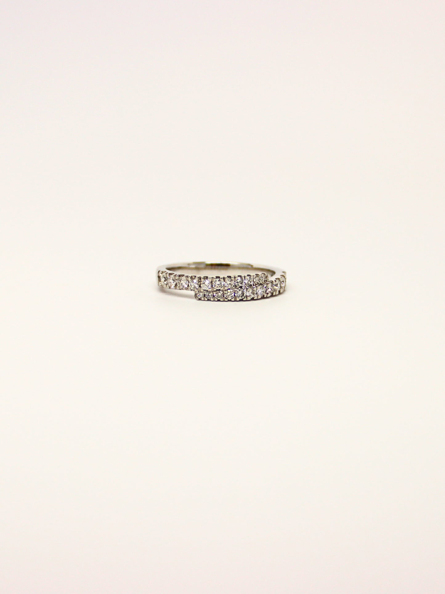 14k WG Diamond Wrap Band