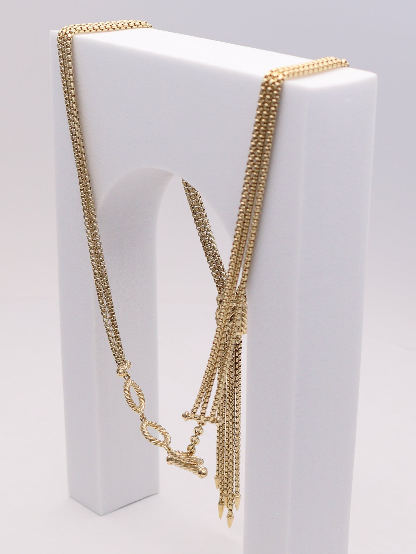18k David Yurman Confetti Drop Diamond Necklace