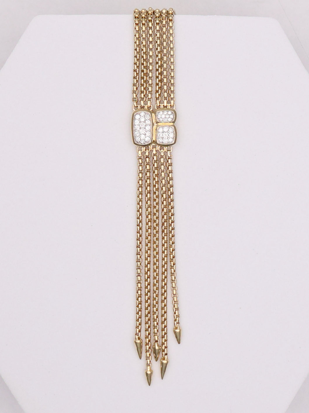 18k David Yurman Confetti Drop Diamond Necklace