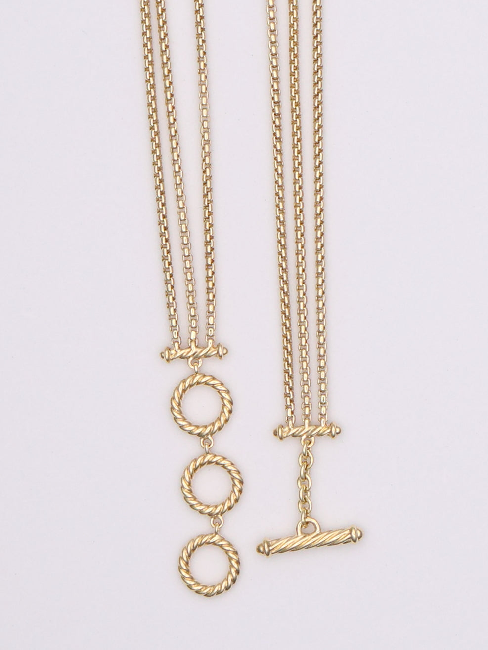 18k David Yurman Confetti Drop Diamond Necklace