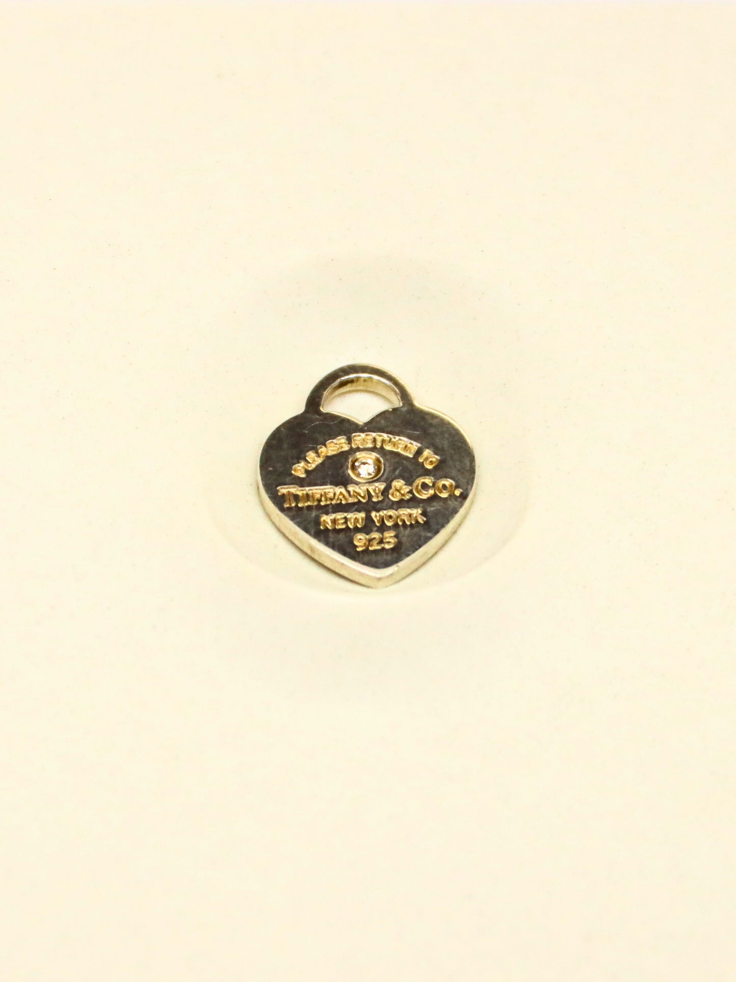 925 Tiffany & Co Heart Tag Pendant