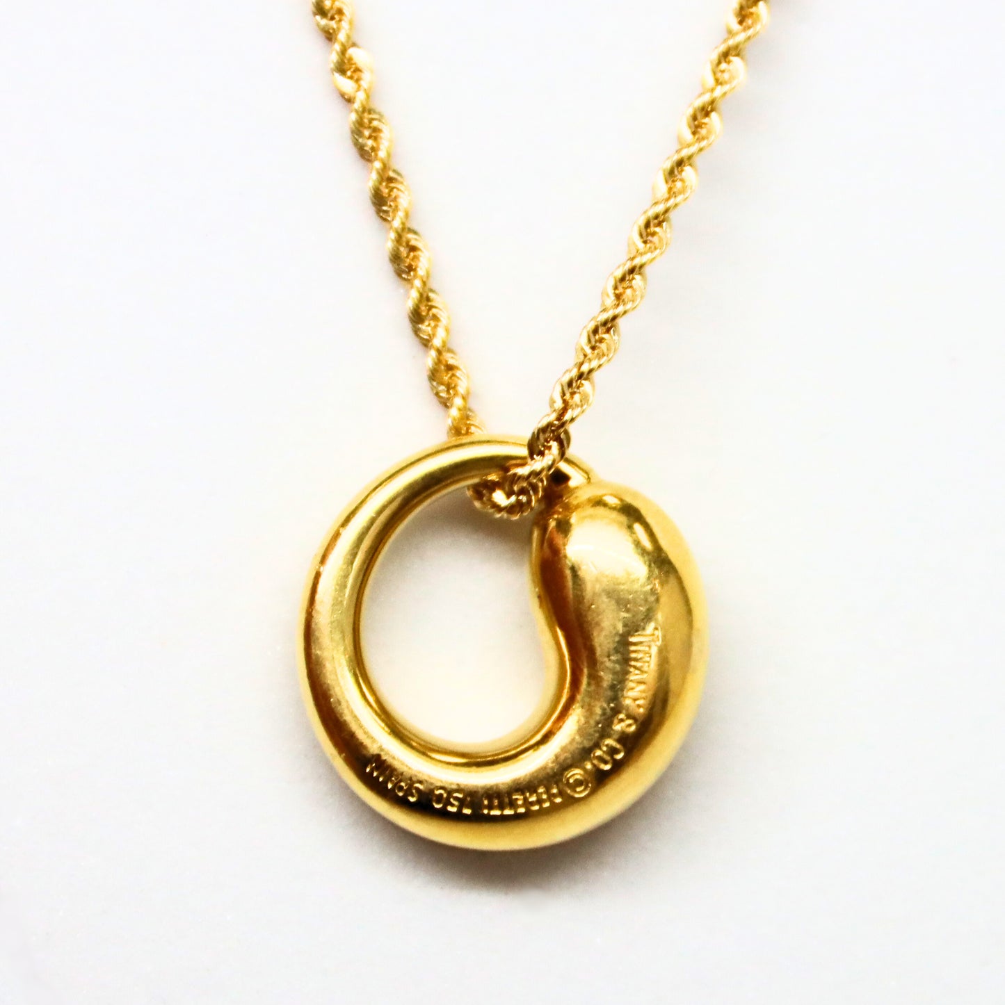 18k Tiffany & Co. Eternal Circle Pendant