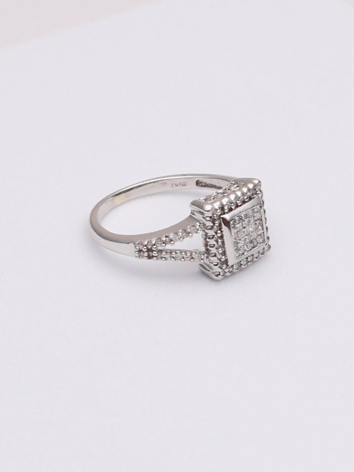 10k WG Diamond Engagement Ring