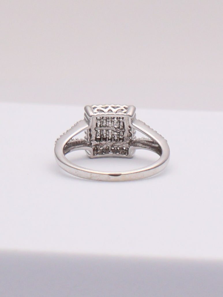10k WG Diamond Engagement Ring