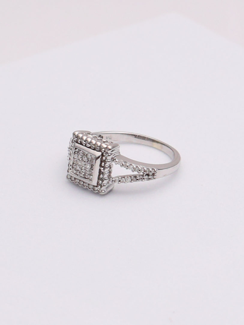 10k WG Diamond Engagement Ring