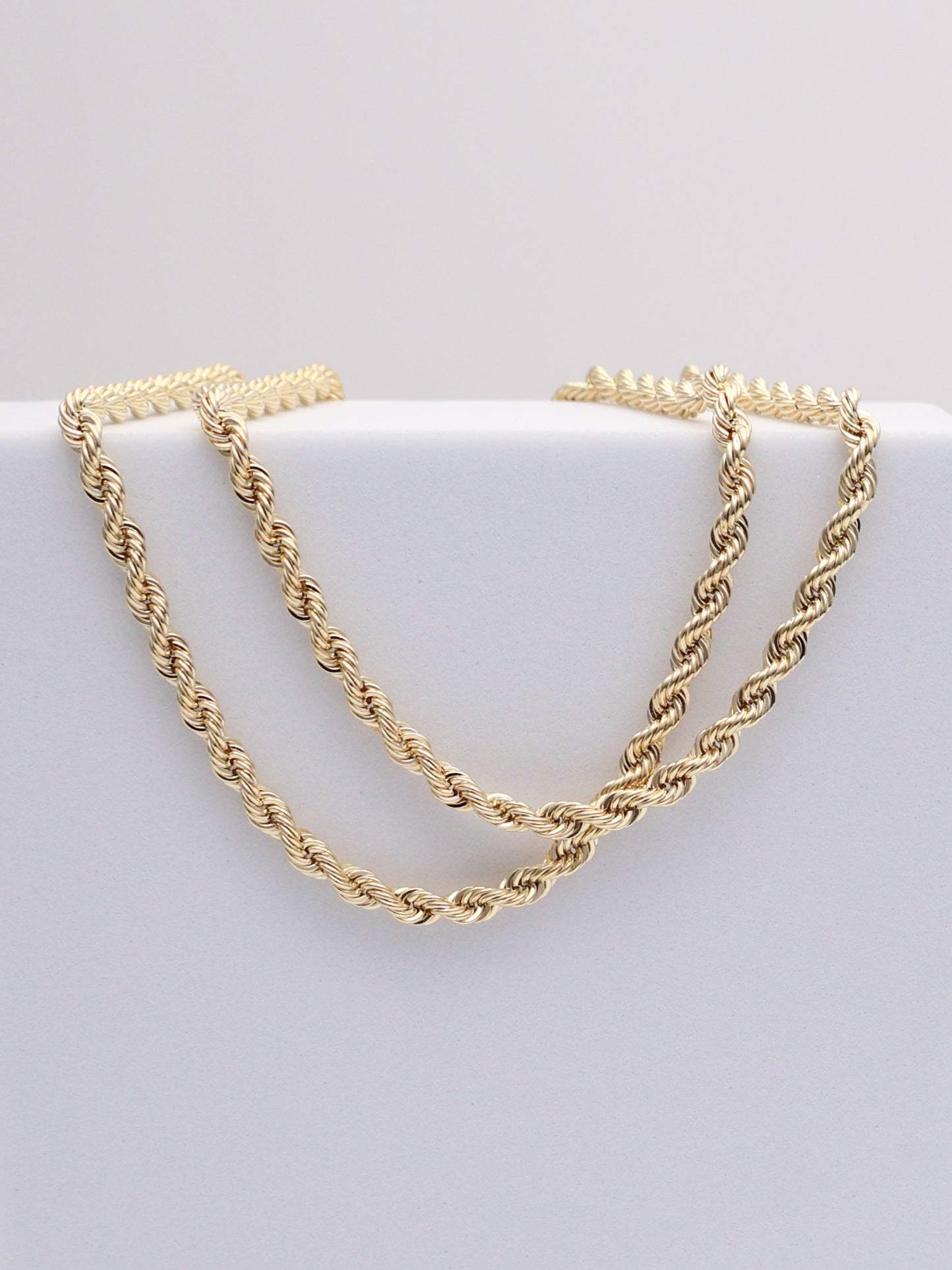 10k Yellow Gold Rope Chain