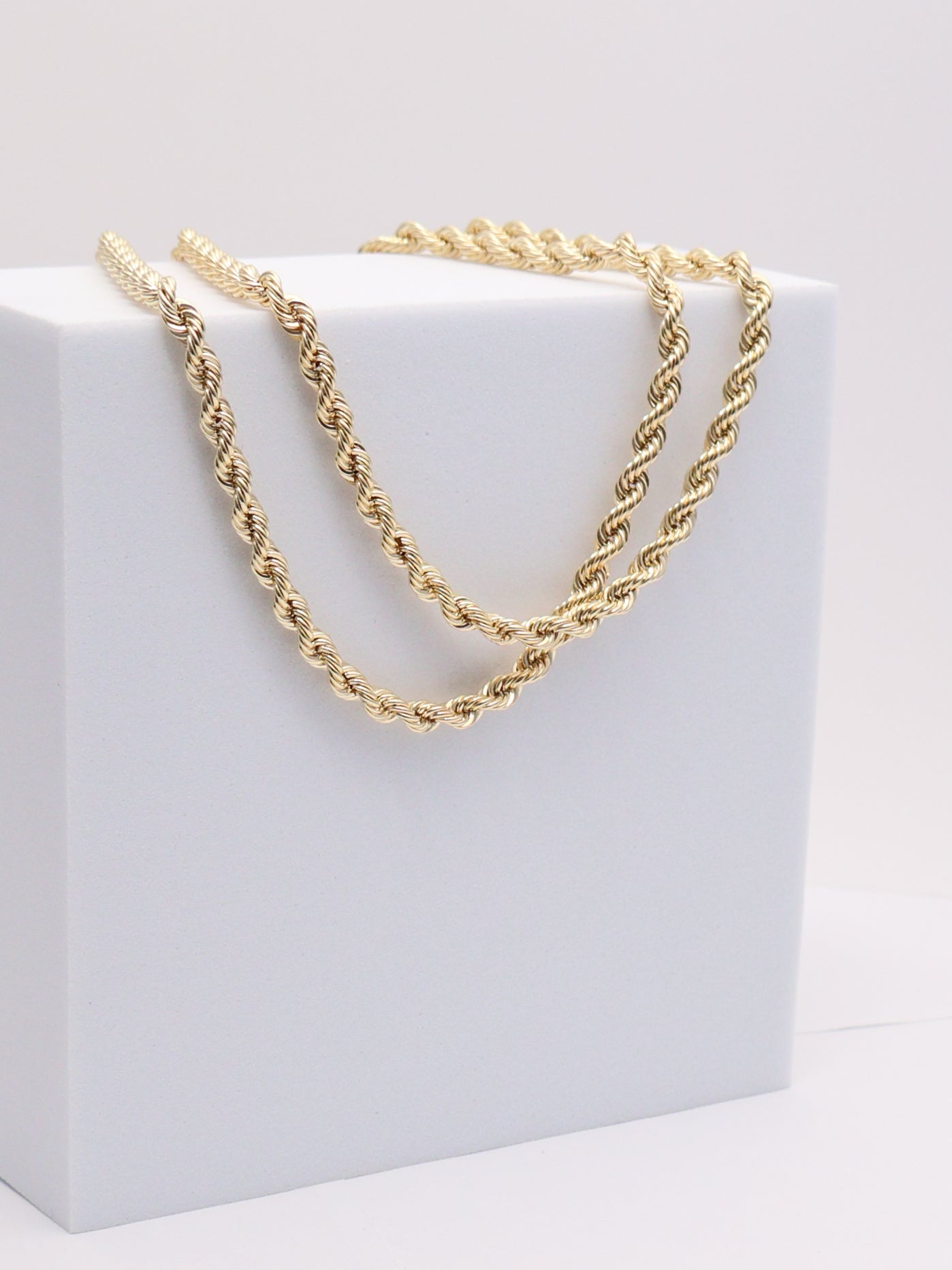 10k Yellow Gold Rope Chain