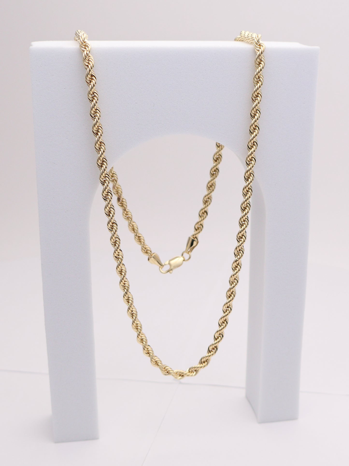 10k Yellow Gold Rope Chain