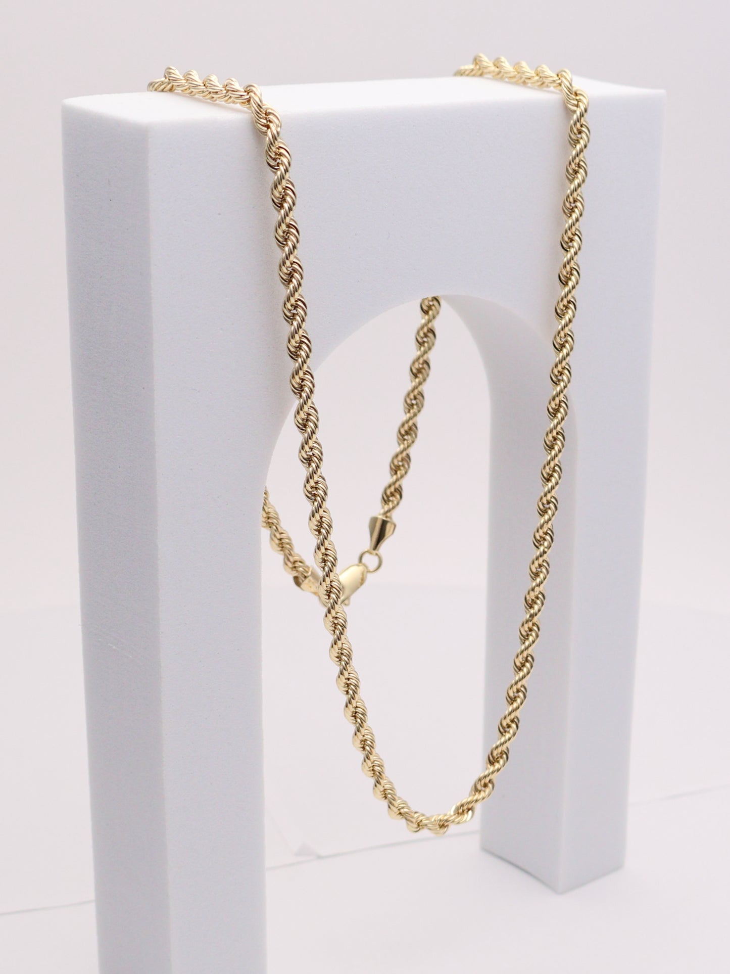 10k Yellow Gold Rope Chain