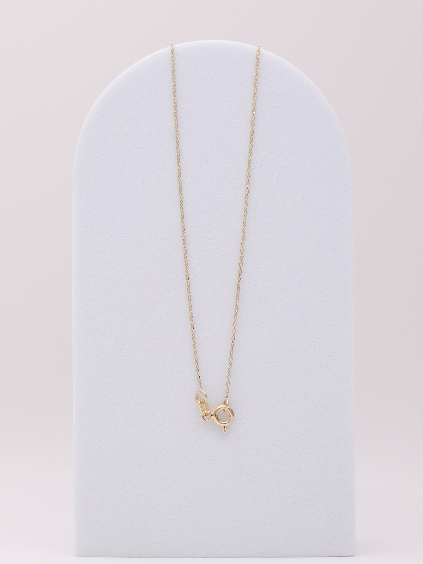14k Diamond Cat Necklace