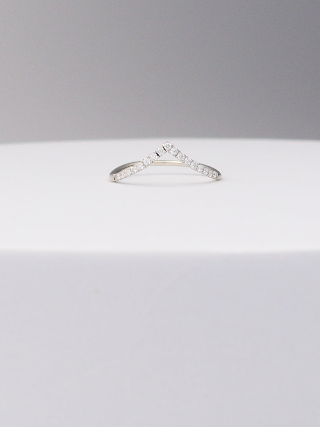 14k WG Diamond Accent Ring