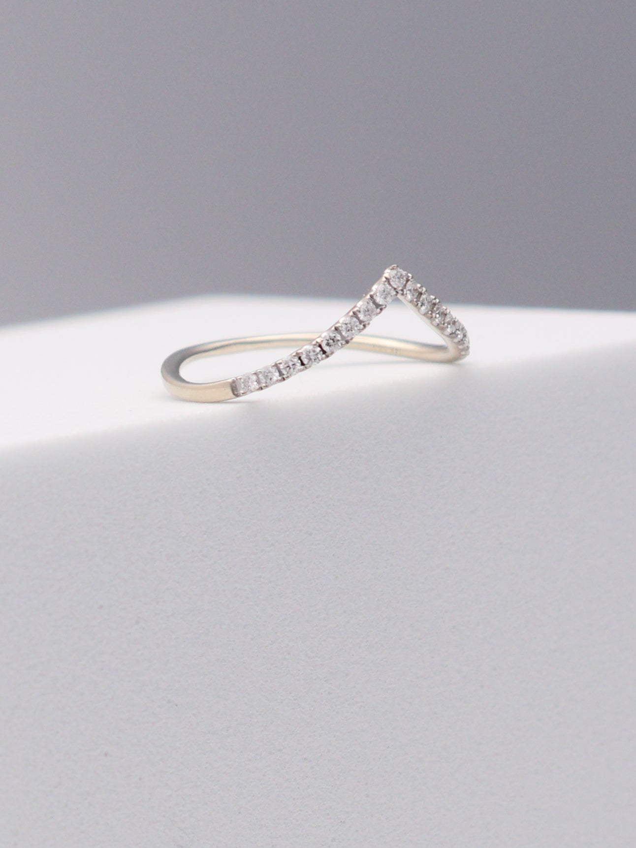 14k WG Diamond Accent Ring