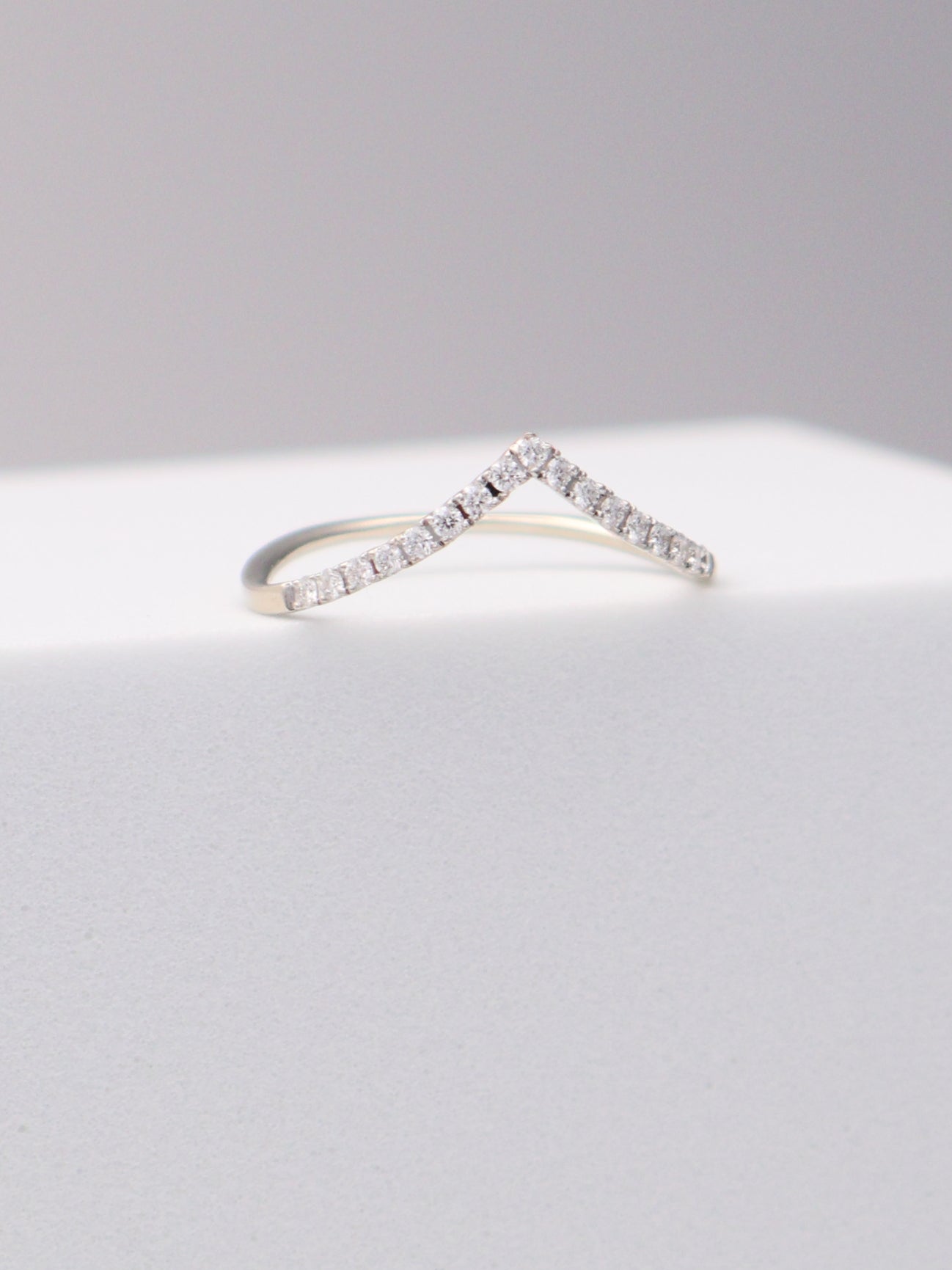 14k WG Diamond Accent Ring