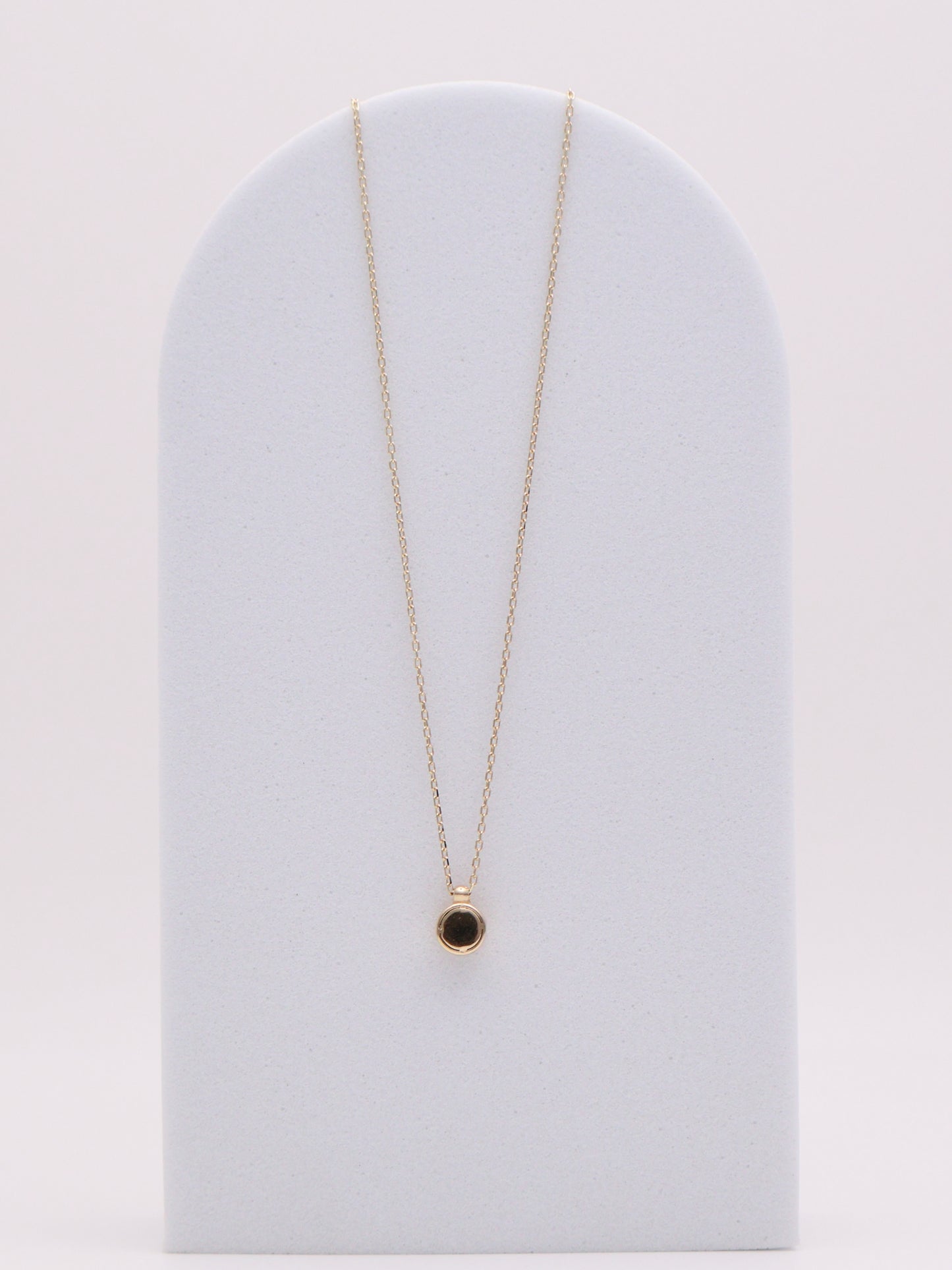 14k Blue Evil Eye Necklace