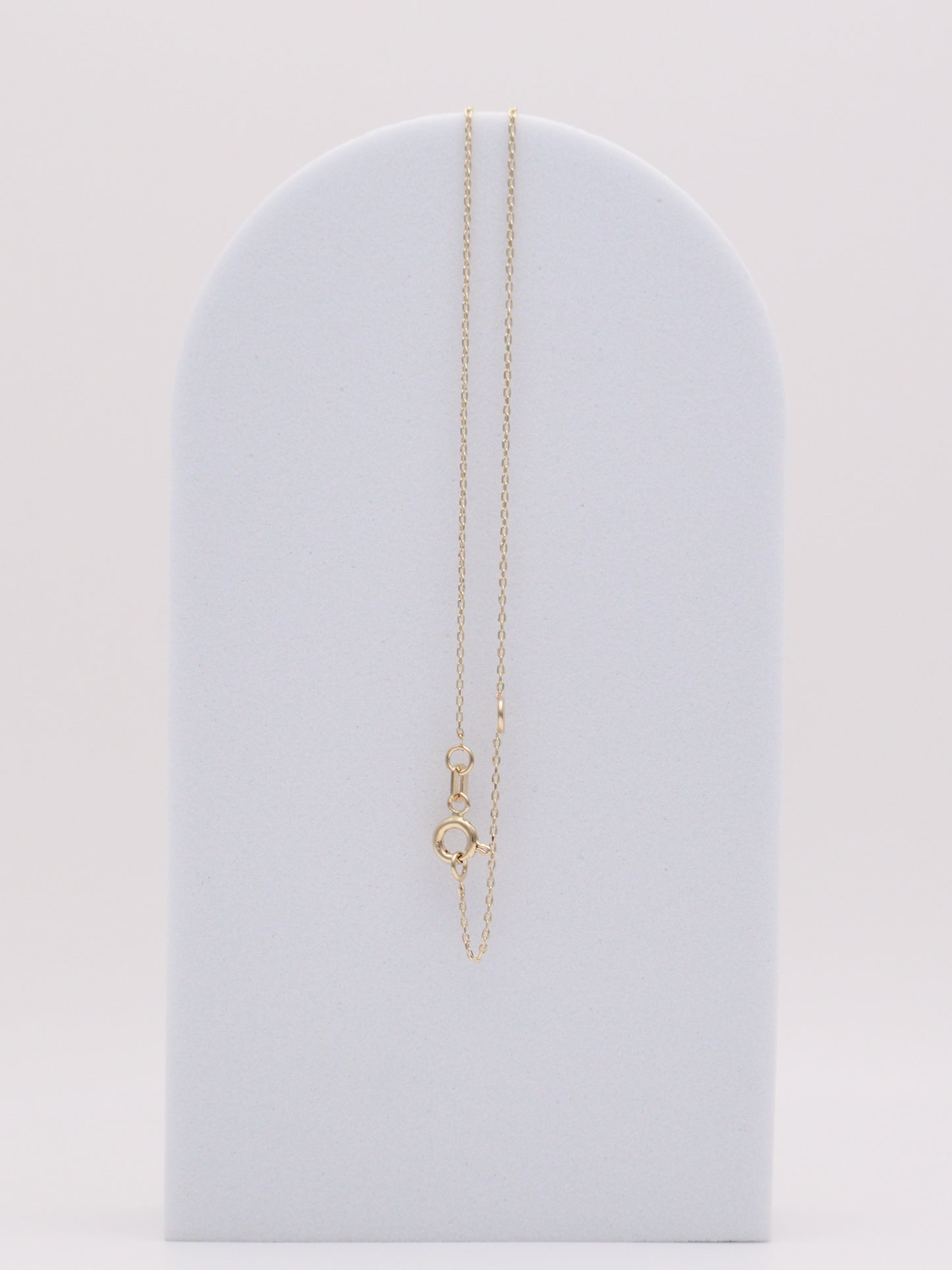 14k Letter "M" Diamond Necklace