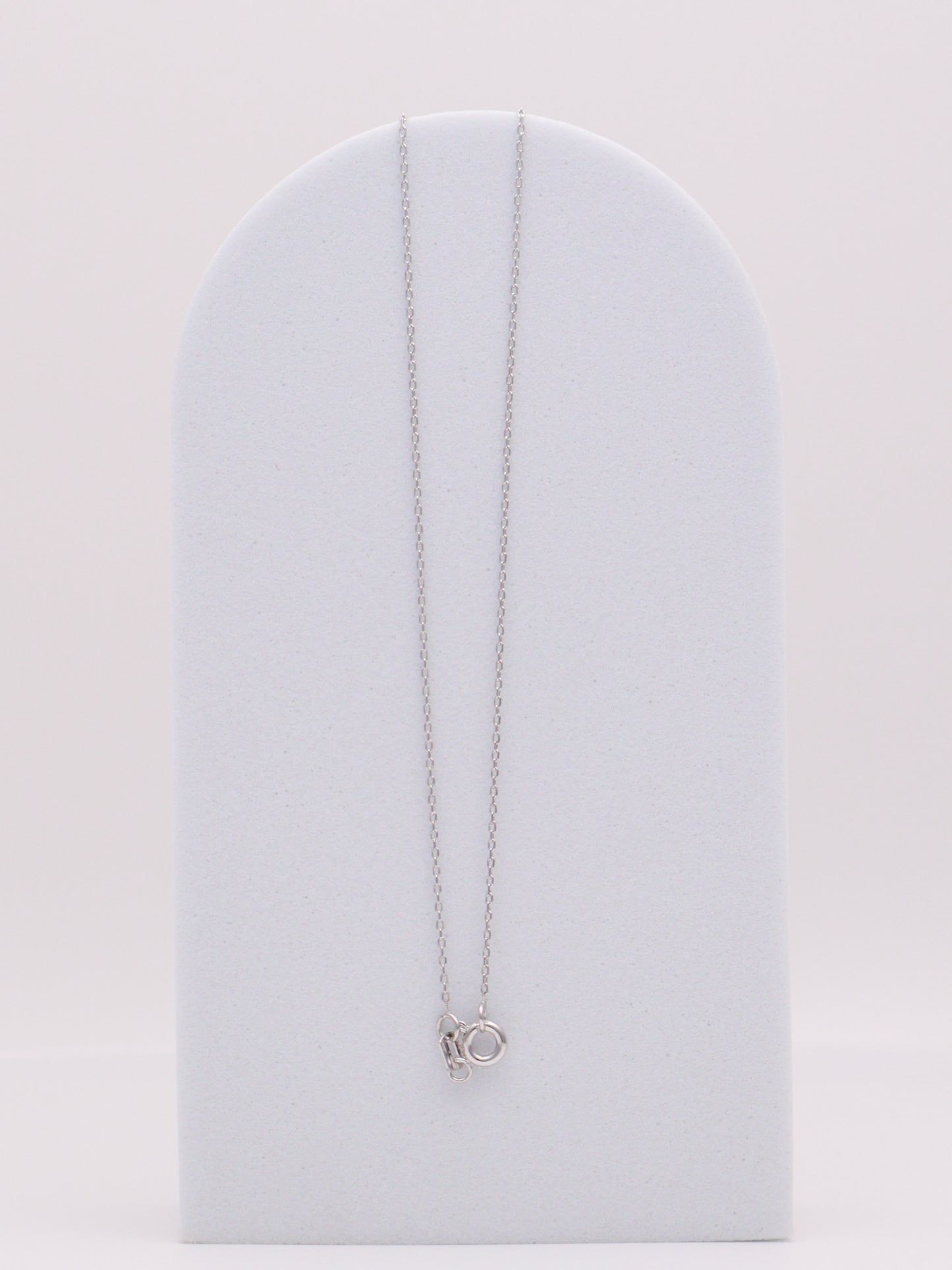 14k WG Diamond Cluster Necklace
