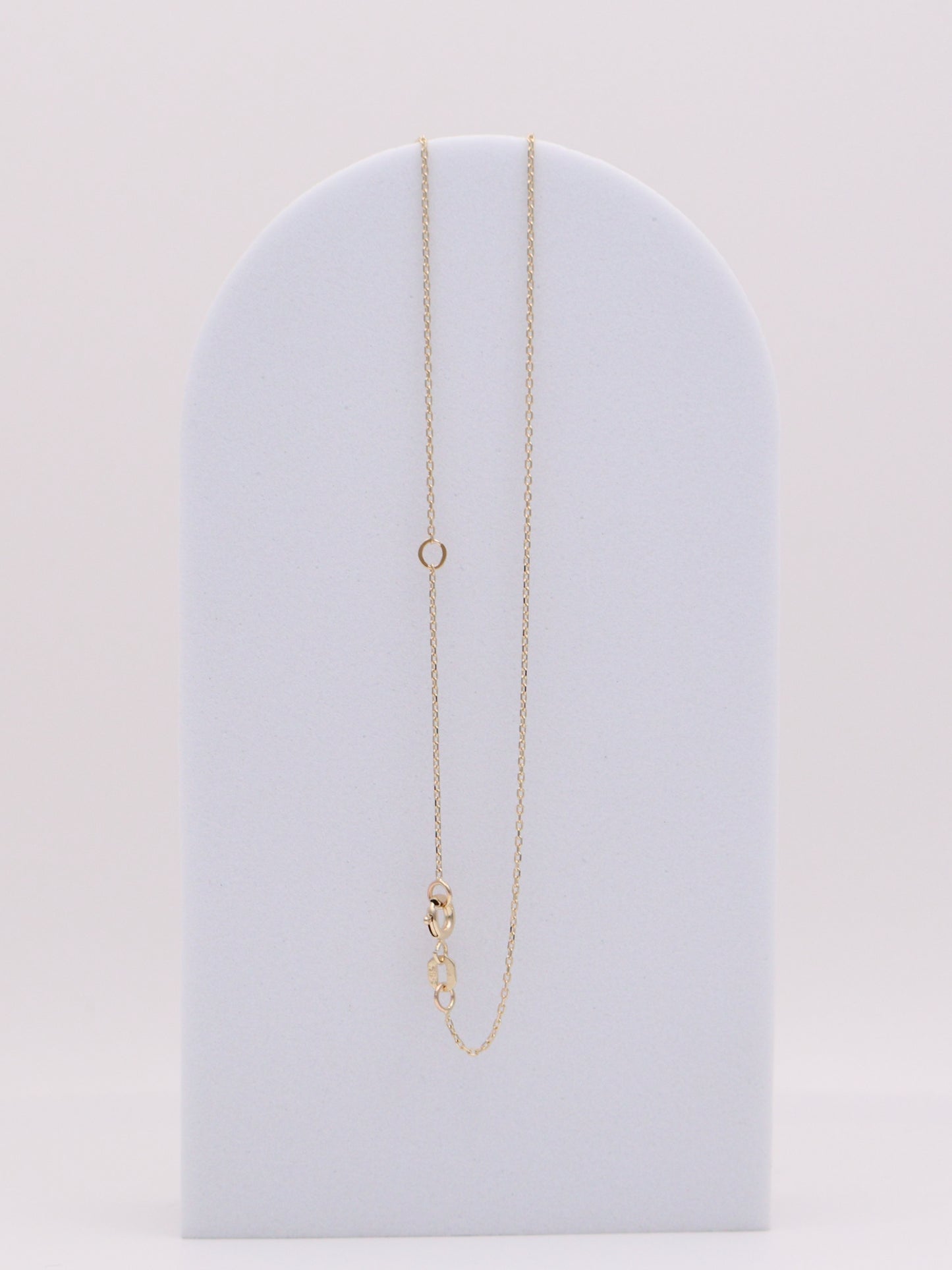 14k Interlocking Circles Necklace
