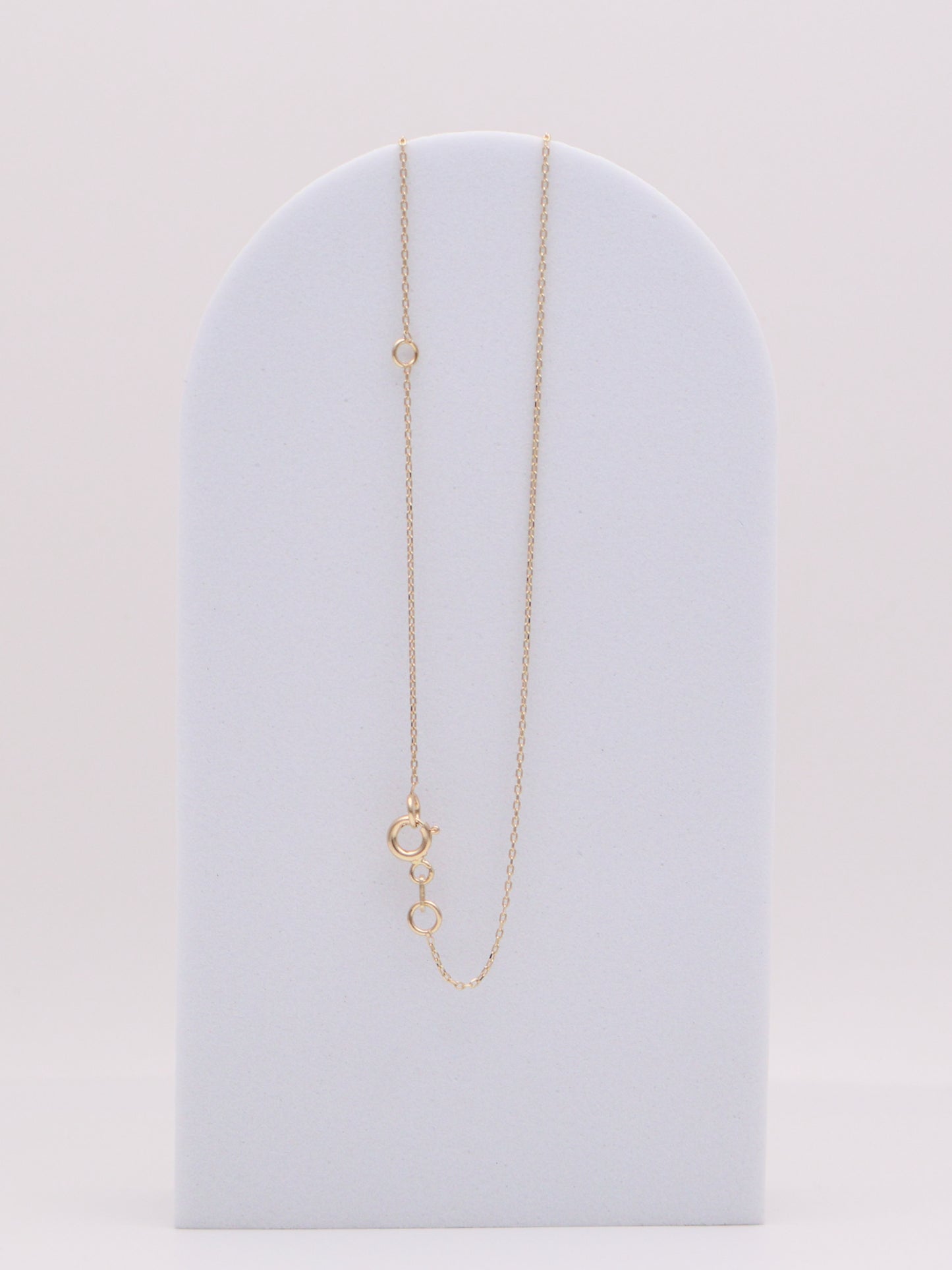 14k Moon Necklace