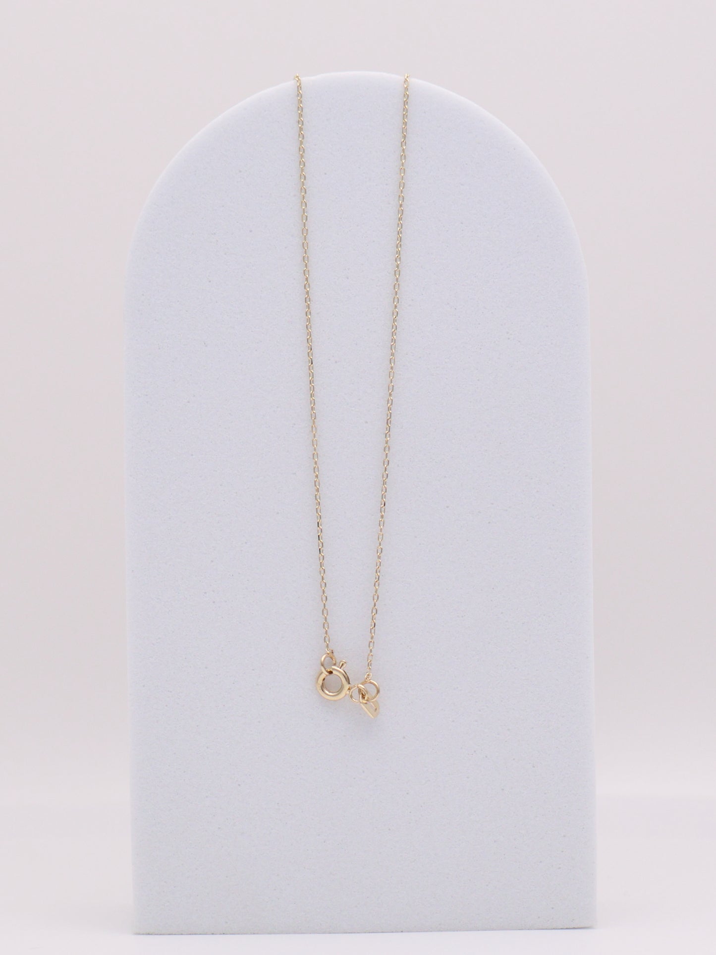 14k Diamond Circle Necklace