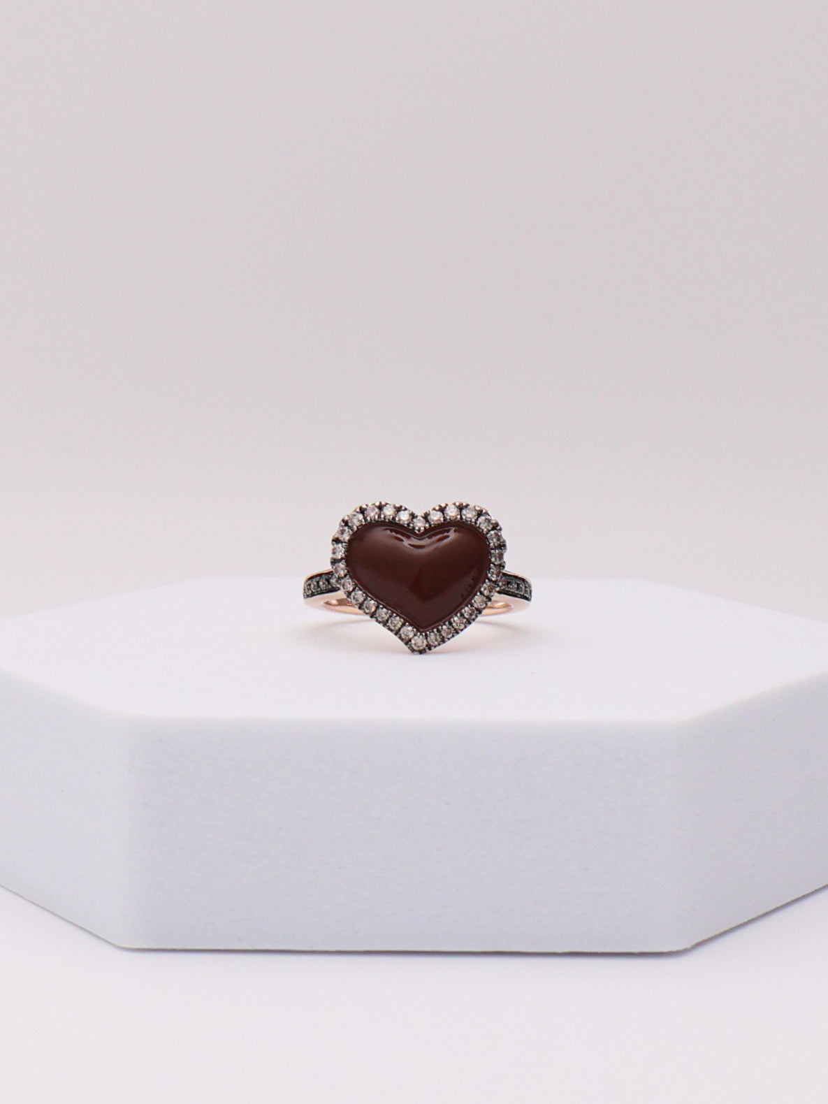 14K Rose Gold Le Vian x Godiva Heart Ring